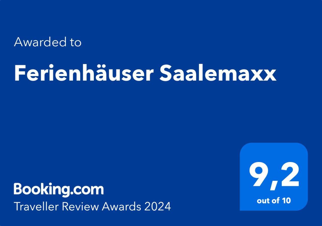 Ferienhaeuser Saalemaxx Rudolstadt Buitenkant foto